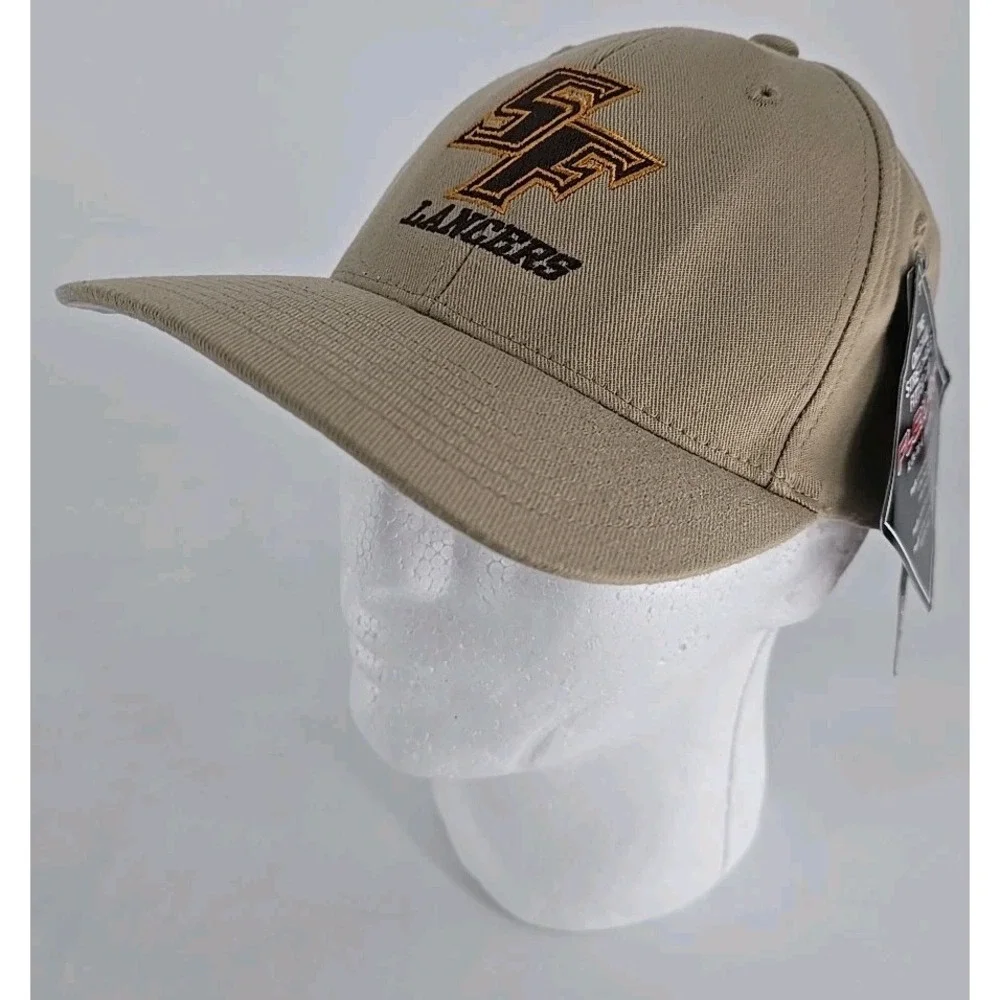 FlexFit SF Lancers Logo Hat‎ Cap Tan NWT Small To Medium Fit